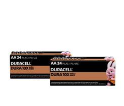 Kit Duracell Com 48 Pilhas Alcalinas AA Pequena