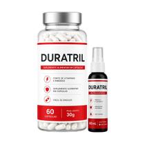 Kit Duratril Original 1 Pote 60 Cápsulas e 1 Spray Gel 60ml