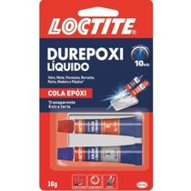 Kit Durepoxi líquido incolor 16g Loctite Com 12 PCs Kit Durepoxi líquido incolor 16g Loctite Com 12 PCs