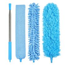 Kit Duster iHUFeather de 4 peças de microfibra com poste de extensão de 2,1 m