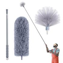 Kit Duster IVYROLL Cobweb Duster com bastão de extensão e escova