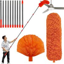 Kit Duster Tockrop de 20 pés de altura com poste de extensão de 2-4,2 m