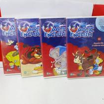 Kit Dvd Disney Magic English Volume 19, 20, 21 e 22. 4 DVDS