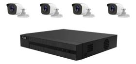 Kit Dvr + 4 Cameras Hikvision Bullet 2mp Tk4142bh-mp Hilook