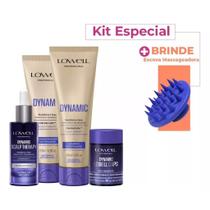 Kit Dynamic Antiqueda, Força E Crescimento 4 Produtos Lowell