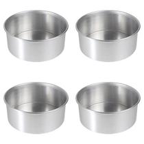 Kit e Atacado Forma Redonda Com 4 30x10 em Alumínio