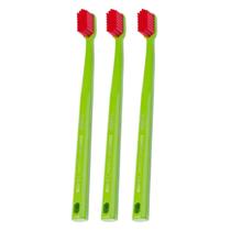 Kit e Escovas super Macias Ultrasoft Trydal Confotavel Verde