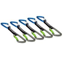 Kit Easy Com 5 Costura Em Fita 10cm 22kn Mosquetões Curvos UsCe Uiaa Kit Easy Com 5 Costura Em Fita 10cm 22kn Mosquetões Curvos UsCe Uiaa