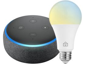 Kit Echo Dot 3ª Geração Smart Speaker com Alexa