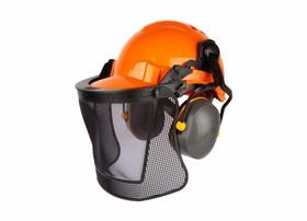 Kit Eco Florestal: Capacete + Abafador + Malha Plástica + Suporte - Libus