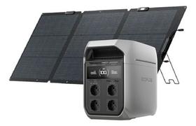 Kit Ecoflow Gerador Delta 3 Plus 1800w 220v + Painel 110w