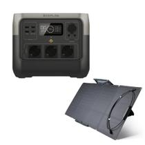 Kit Ecoflow Gerador River 2 Pro 1600w 220v + Painel 110w