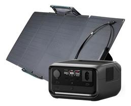 Kit Ecoflow Gerador River 3 Plus 1200w 220v + Painel 110w