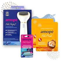 Kit econômico de pedicure Amopé Spa com removedor elétrico de calos Kit econômico de pedicure Amopé Spa com removedor elétrico de calos