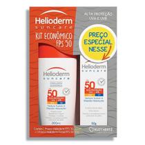 Kit Econômico Protetor Solar Corpo FPS 50 E Facial FPS 50 Helioderm Suncare - Kley Hertz Kit Econômico Protetor Solar Corpo FPS 50 E Facial FPS 50 Helioderm Suncare - Kley Hertz
