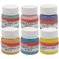 Kit Econômico TODOS os Pigmentos Candy Colors (Tons Pastéis)