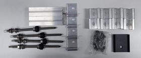 Kit Ecori Telhado Ondulado Viga De Madeira 4 Paineis -b Kit Ecori Telhado Ondulado Viga De Madeira 4 Paineis -b