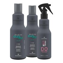 Kit Ecosmetics Brazilian Coconut 2X Shampoo Antifrizz 250ml, DD Obrigatore 250ml
