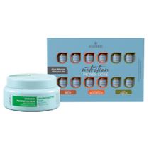 Kit Ecosmetics Nutrition Máscara Reconstrutora 250ml, Mix ampolas 12 unidades