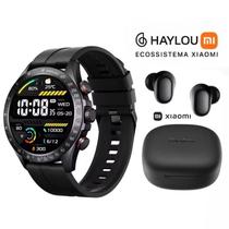 kit Ecossistema Xiaomi, Relogio Smartwatch Haylou Solar Pro Amoled com Certificação Militar E Fone De Ouvido Buetooth Xiaomi,Redmi Buds 6 Play