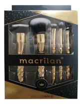 Kit Ed006 Precious Gold Com 5 Pincfeis Macrilan Kit Ed006 Precious Gold Com 5 Pincfeis Macrilan