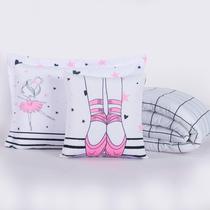 Kit Edredom Bailarina Solteiro 04 Peças Percal 180 Fios Kit Edredom Bailarina Solteiro 04 Peças Percal 180 Fios