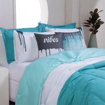 kit edredom MACIO 7 peças SOLTEIRO, QUEEN E KING estampado