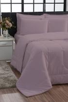 Kit Edredom Queen 3 Peças Dupla Face Italiano Macio Casa Dona