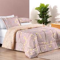 Kit Edredom Queen Bouti 03 Peças Lavanda Kit Edredom Queen Bouti 03 Peças Lavanda