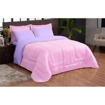 Kit Edredom Ternura Queen + Jogo De Lençol Dupla Face