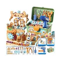 Kit Educacional De Ferramentas Para Meninos, Brinquedo De Simulação De Reparação, Brinquedo De Kit Educacional De Ferramentas Para Meninos, Brinquedo De Simulação De Reparação, Brinquedo De