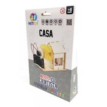Kit educacional robótica experiencia steam novo cientista casa