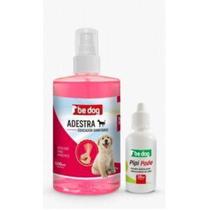 Kit Educador para Cães Xixi Sim Xixi Não - 500ml/20ml - BE DOG