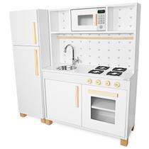 Kit Educativo Cozinha Infantil com Geladeira Kit Educativo Cozinha Infantil com Geladeira