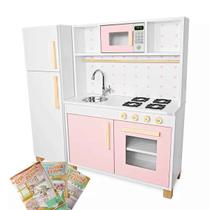 Kit Educativo Cozinha Infantil com Geladeira Kit Educativo Cozinha Infantil com Geladeira