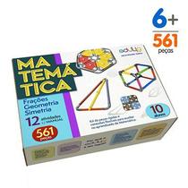 Kit Educativo Edulig Matemática Geometria -10 alunos - 12 atividades - Manual do Professor - 578 peças e conexões - crie novas atividades