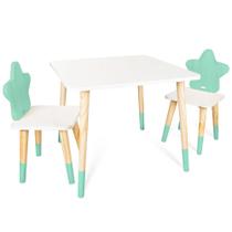 Kit Educativo Mesa e 2 Cadeiras Infantil Estrela