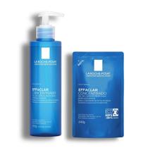 Kit Effaclar Gel de Limpeza 300g + Refil Effaclar Concentrado 240g