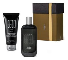 Kit Egeo Bomb Black Shower Gel 100g + Colônia 100ml