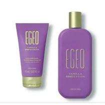 Kit Egeo Vanilla Ubesession Desodorante Colônia 90ml e Loção Desodorante Hidratante Corporal Egeo Vanilla Ubessession 150ml