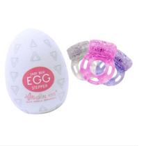 Kit Egg Ovo Masturbador + Anel peniano com Estimulador Clitoriano