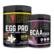 Kit Egg Pro 454g + BCAA Stack 250g - Universal