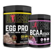 Kit Egg Pro 454g + BCAA Stack 250g - Universal