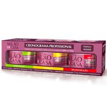 Kit Eico 3 Máscaras Salão em Casa Cronograma Profissional 270g