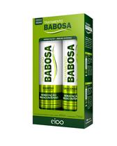 Kit Eico Babosa Aloe Vera Shampoo Hidratação Sem Sal e Condicionador Leave-in 800ml Fortalecimento Crescimento Capilar