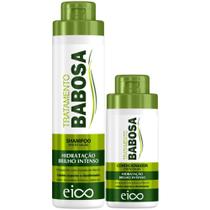 Kit Eico Babosa Shampoo 800ml + Condicionador 450ml Kit Eico Babosa Shampoo 800ml + Condicionador 450ml
