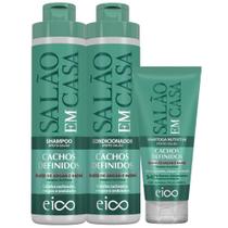 Kit Eico Cachos Definidos 800ml + 750ml + 180ml