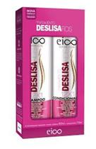 Kit Eico Deslisa Fios Shampoo 800 ml e 750ml