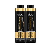 Kit Eico Força 12x1 Mandioca: Shampoo + Condicionador 800ml