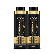 Kit Eico Mandioca 12x1 Shampoo + Condicionador 800ml